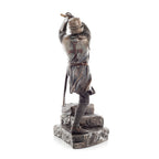 Knight Templar — Crusader — Bronze-Finish Statue – 30 cm – view 4