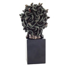Medusa Bust — Bronze Finish Bust, 21 cm – view 3