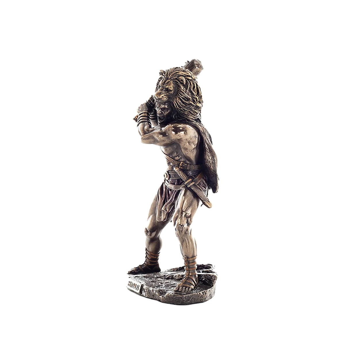 Heracles, Greek Mythology – Bronze-Finish Resin Statue – 25.5 cm – view 2