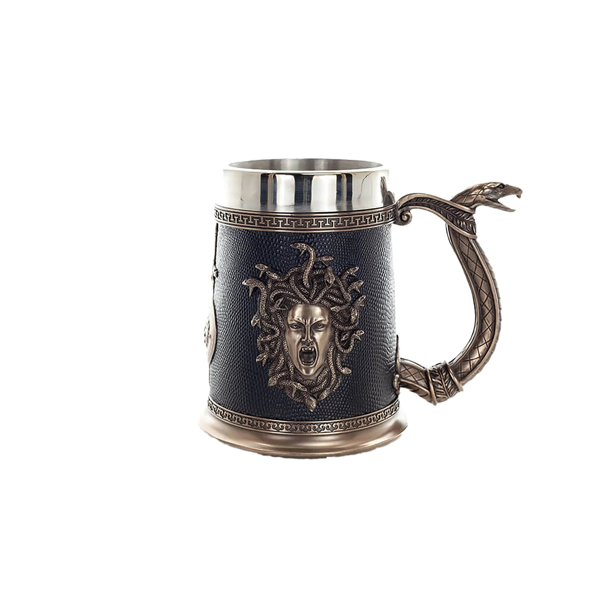 Medusa Bronze-Finish Decorative Mug – 17.7 × 14.5 cm – view 1