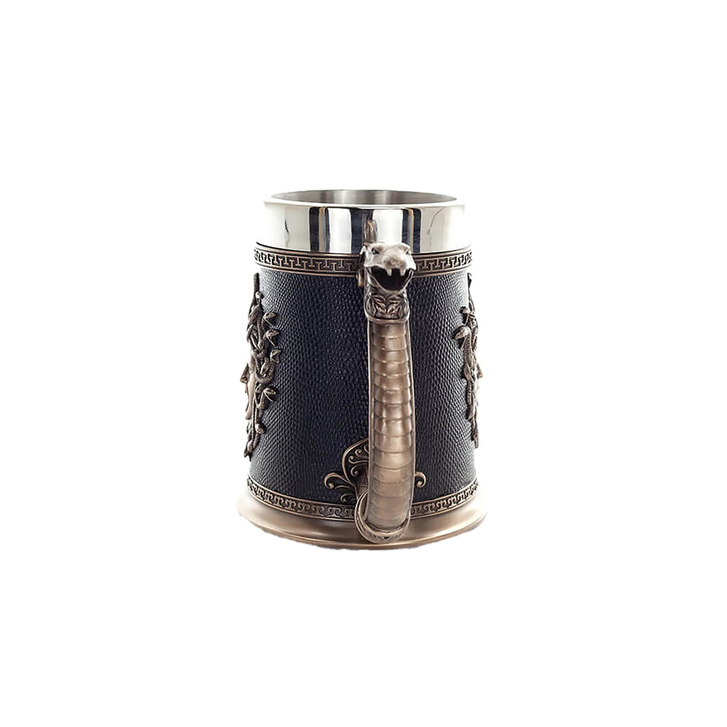 Medusa Bronze-Finish Decorative Mug – 17.7 × 14.5 cm – view 2