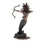 Medusa — Archer — Bronze-Finish Statue – 36 cm – view 3
