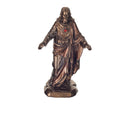 The Sacred Heart of Jesus — Bronze-Finish Statue – 8.5 cm – view 1