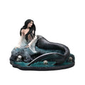 Dark Siren – Gothic Mermaid – Resin Statue – 22 × 15 cm – view 1