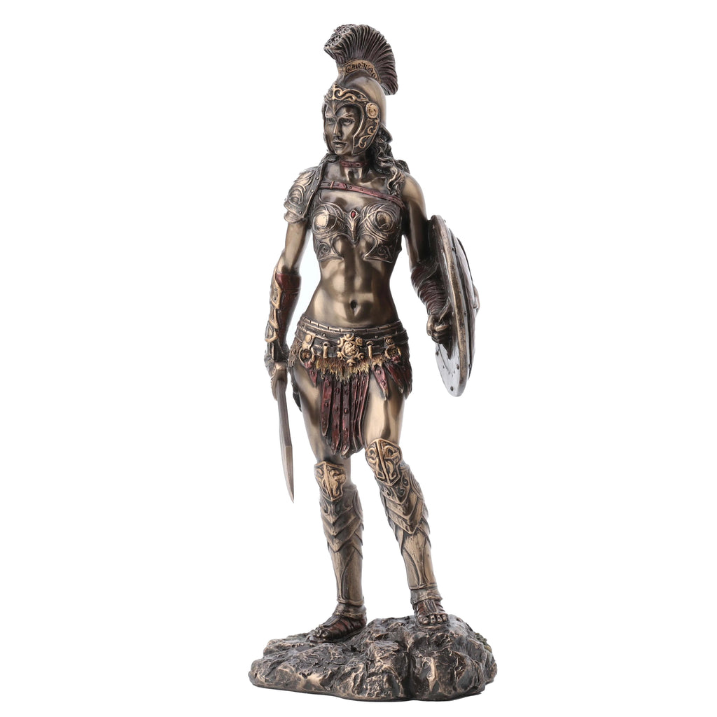 Penthesilea — Queen of the Amazons — Bronze-Finish Statue – 23 cm – view 3