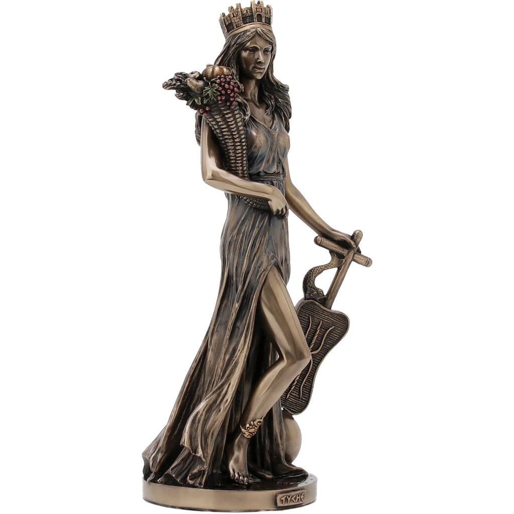 Fortuna — Bronze-Finish Statue, 28.5 cm – view 2