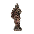 The Sacred Heart of Jesus – Bronze-Finish Statue – 21 cm – view 1