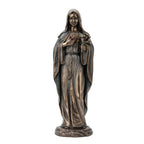 The Immaculate Heart of Mary — Bronze-Finish Statue, 20.5 cm – view 1
