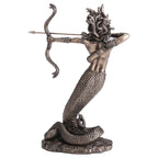 Medusa — Bronze-Finish Statue – 23 cm – view 4