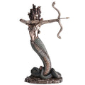 Medusa with Bow and Arrow — Bronze-Finish Statue, 23 cm – view 1
