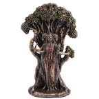 Hecate — Goddess of the Triple Moon — Bronze Finish Statue, 18.5 cm – view 1