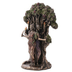 Hecate — Goddess of the Triple Moon — Bronze Finish Statue, 18.5 cm – view 3