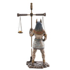 Anubis with Scales – Bronze-Finish Resin Statue – 33 cm – view 4
