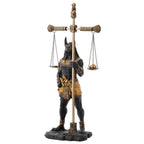 Anubis with Scales — Black Statue, 33 cm – view 2
