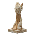 Hecate – Goddess of Magic – White Statue – 9 cm – view 4