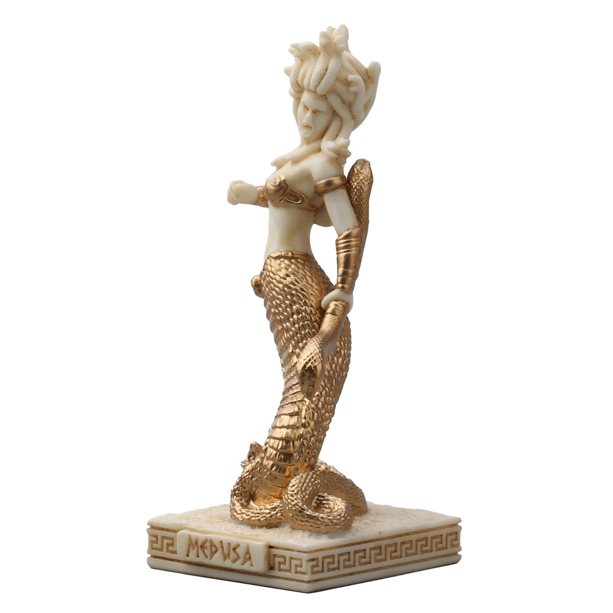 Medusa — White Statue, 9 cm – view 3