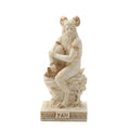 Pan, God of the Wild – White Statue – 8.5 cm – view 1