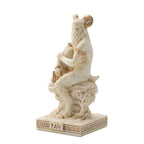 Pan, God of the Wild – White Statue – 8.5 cm – view 2