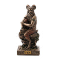Pan — God of the Wild — Bronze Finish Statue, 8.5 cm – view 1