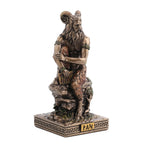 Pan — God of the Wild — Bronze Finish Statue, 8.5 cm – view 2