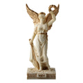 Nike — The Winged Goddess — White Statue – 10 cm – view 1