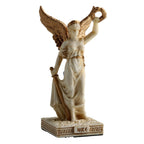 Nike — The Winged Goddess — White Statue – 10 cm – view 2
