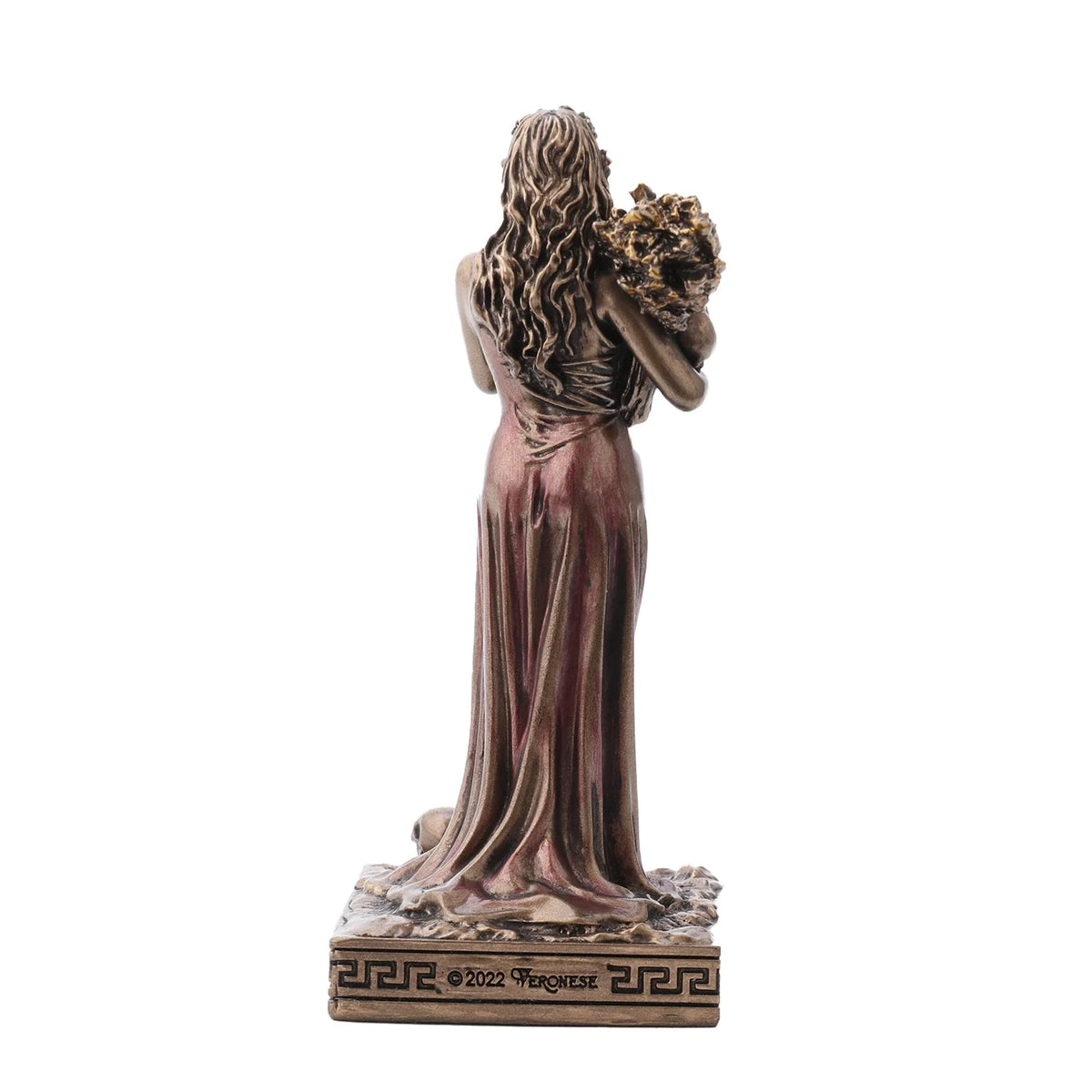 Persephone, Greek Mythology – Bronze-Finish Resin Statue – 9 cm – view 4