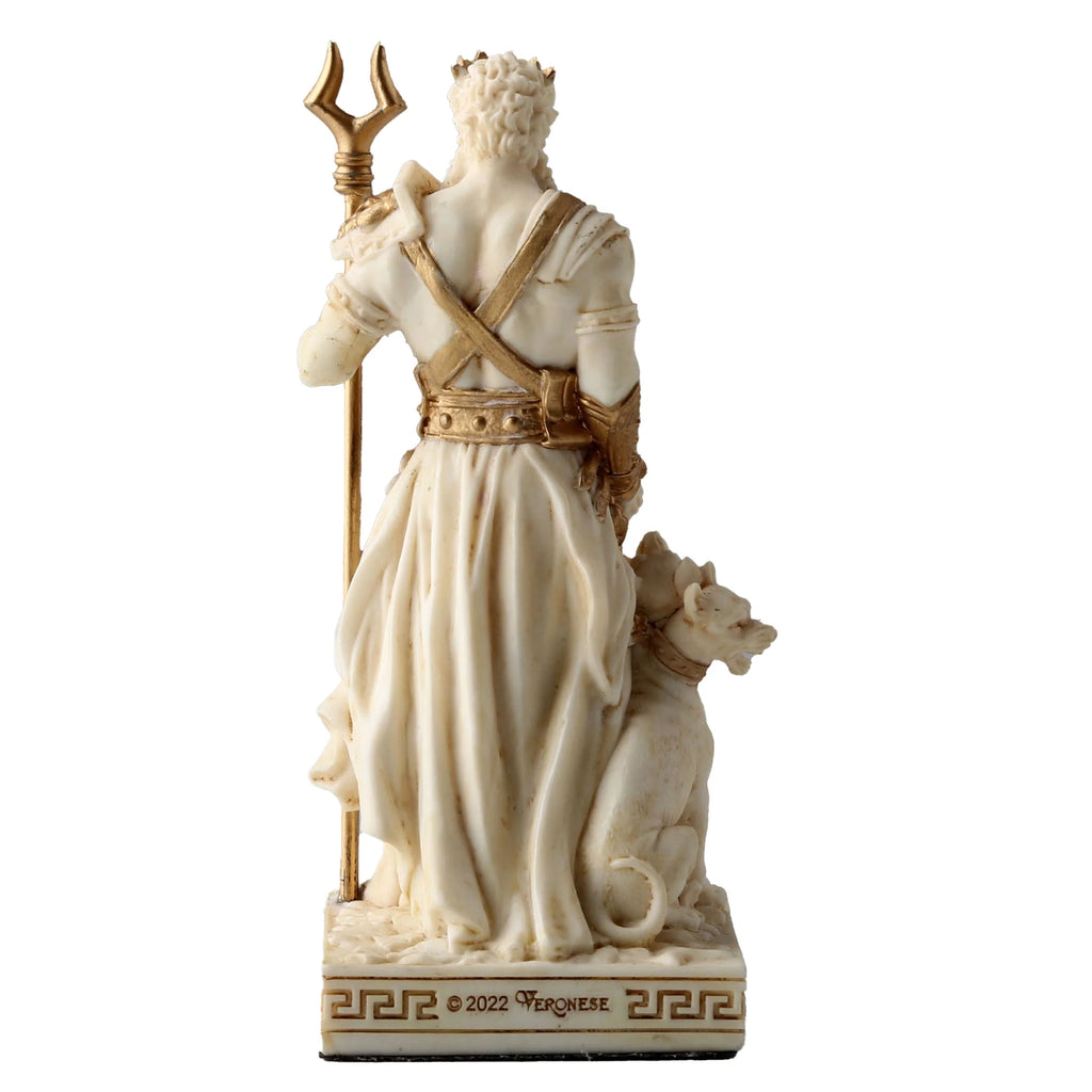 Hades — God of the Underworld — White Statue, 9.2 cm – view 4