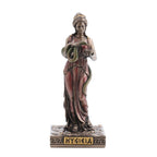 Hygieia — Goddess of Health — Bronze Finish Statue, 9.2 cm – view 1