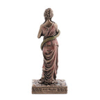 Hygieia — Goddess of Health — Bronze Finish Statue, 9.2 cm – view 4