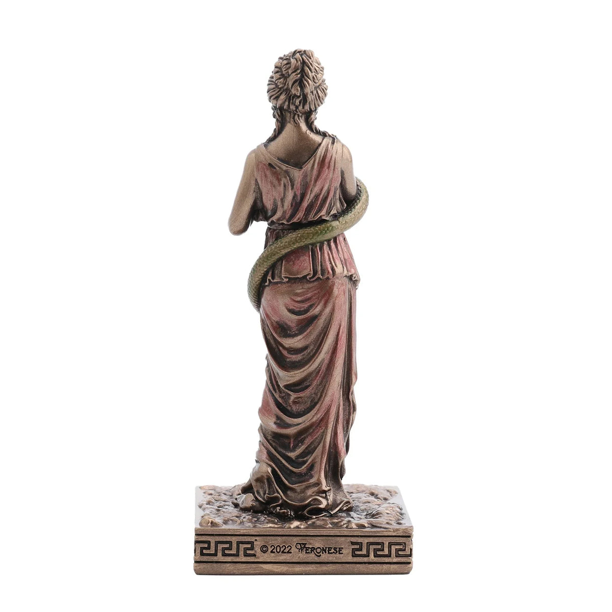 Hygieia — Goddess of Health — Bronze Finish Statue, 9.2 cm – view 4