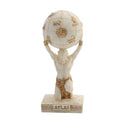Atlas — The Titan Who Holds the Sky — White Statue – 9.5 cm – view 1