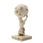 Atlas — The Titan Who Holds the Sky — White Statue – 9.5 cm – view 3