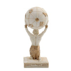 Atlas — The Titan Who Holds the Sky — White Statue – 9.5 cm – view 4