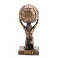 Atlas — The Titan Who Holds the Sky — Bronze-Finish Statue, 9.5 cm – view 1