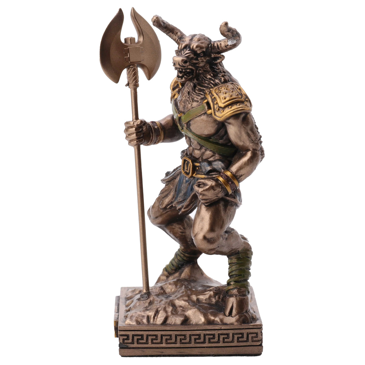 Minotaur — The Creature of the Labyrinth — Bronze-Finish Statue – 9.2 cm – view 3
