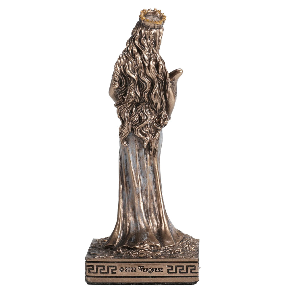 Fortuna – Goddess of Fortune – Bronze-Finish Statue – 9 cm – view 3