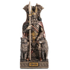 Odin – Bronze-Finish Resin Statue – 9 cm – view 1
