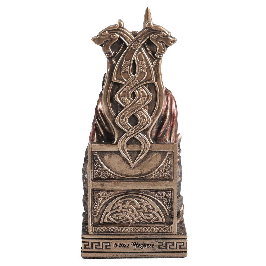 Odin – Bronze-Finish Resin Statue – 9 cm – view 3