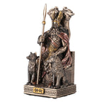 Odin – Bronze-Finish Resin Statue – 9 cm – view 4