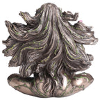Gaia — Pregnant Mother Earth with Butterflies — Bronze Finish Statue, 12.5 cm – view 3