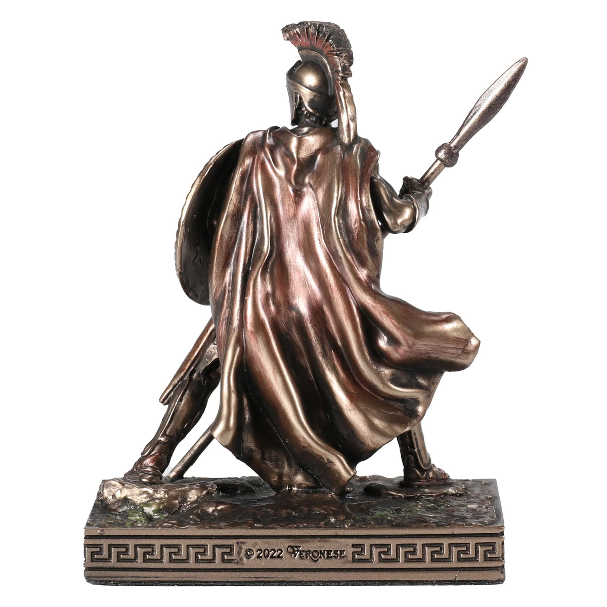 Leonidas with Spear and Shield — Bronze-Finish Statue, 7.7 cm – view 4