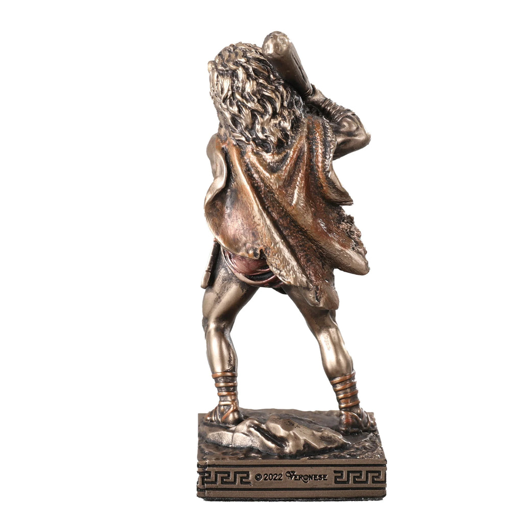 Heracles – Bronze-Finish Resin Statue – 9.4 cm – view 4