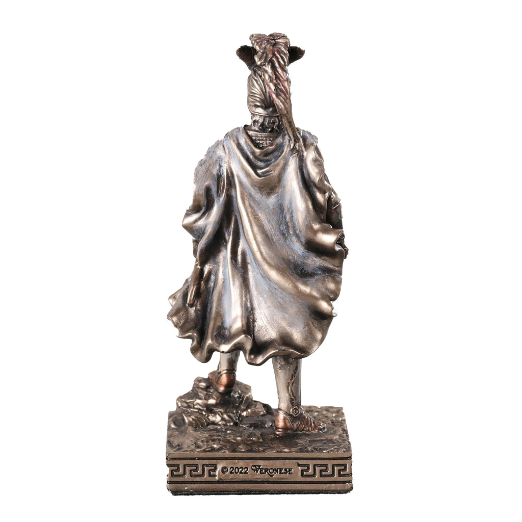 Alexander the Great — King of Macedon — Bronze-Finish Statue – 9.3 cm – view 4