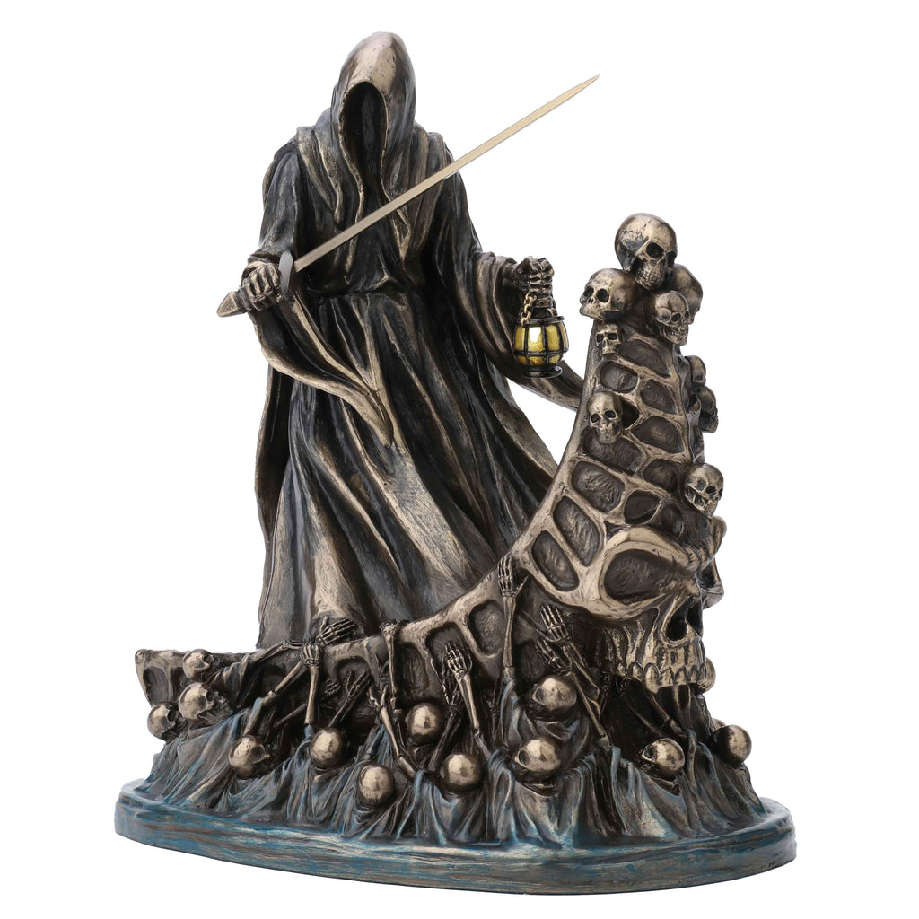 Charon with the Boat of Souls — Bronze-Finish Statue, 20 cm – view 1