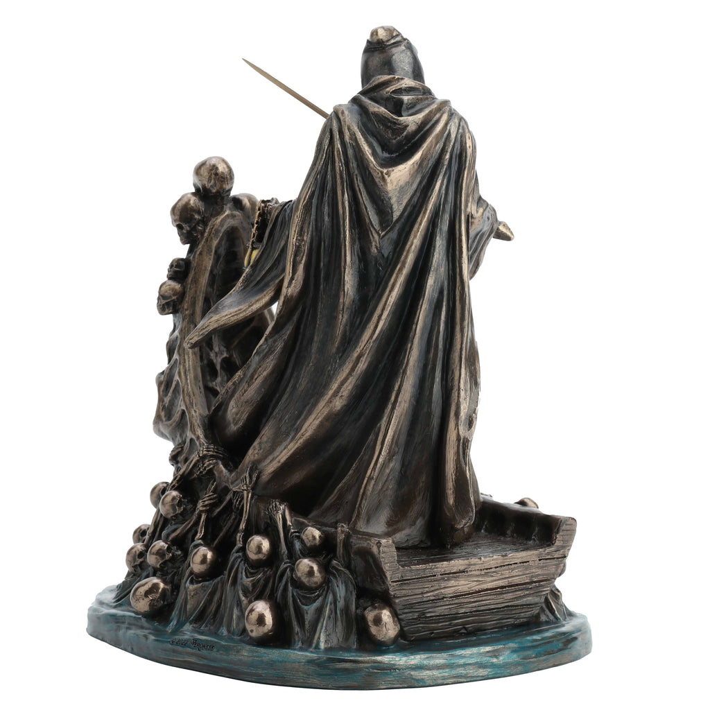 Charon with the Boat of Souls — Bronze-Finish Statue, 20 cm – view 4