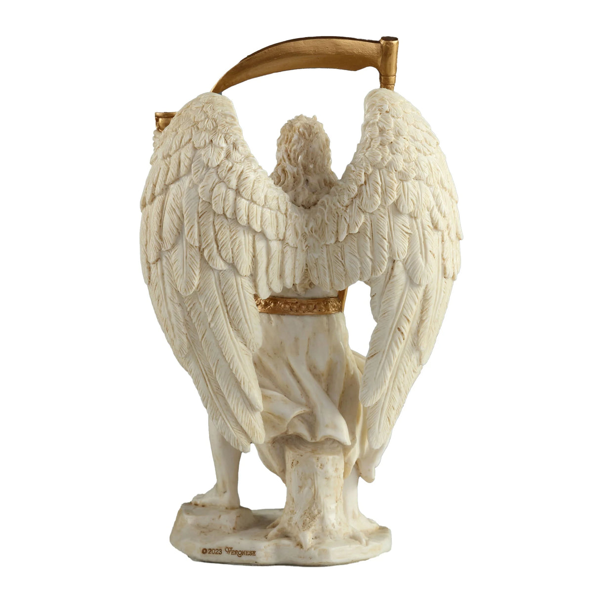 Chronos — Greek Mythology — White Statue, 18.5 cm – view 4