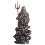 Poseidon – God of the Sea – Bronze-Finish Statue – 18 cm – view 4