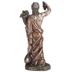 Dionysus — God of Wine — Bronze Finish Statue, 16 cm – view 4
