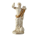 Dionysus — God of Wine — White Statue – 16 cm – view 1